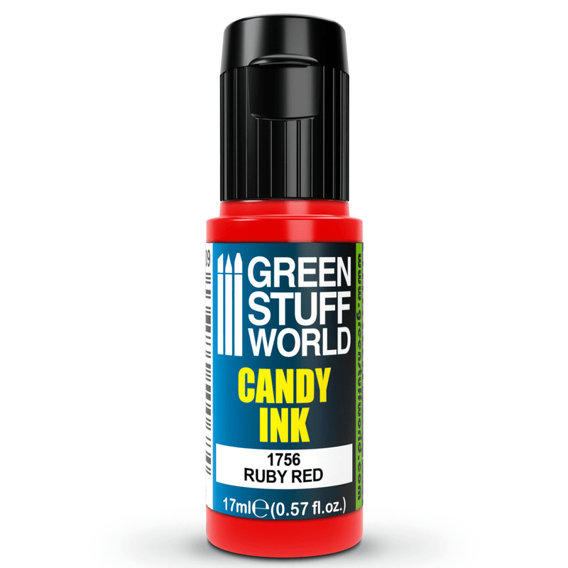 Load image into Gallery viewer, Green Stuff World –Candy Ink for Models and Miniatures Ruby Red 1756 - Cobbco
