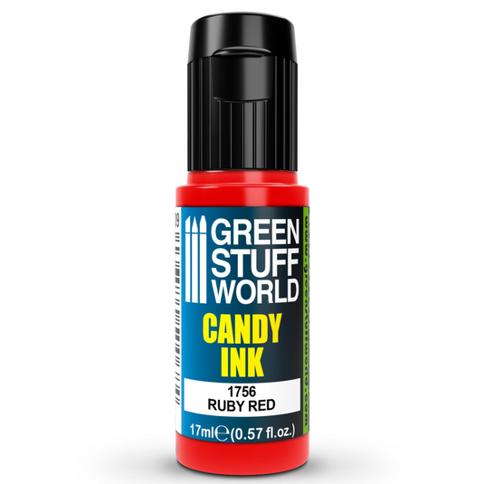Green Stuff World –Candy Ink for Models and Miniatures Ruby Red 1756