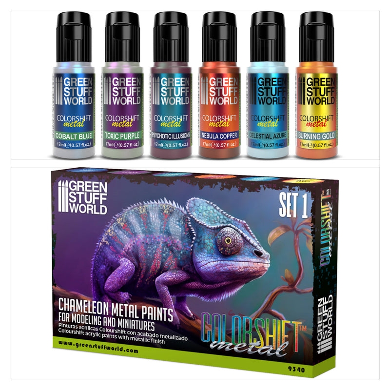 Load image into Gallery viewer, Chameleon Acrylic Paint Set 1
