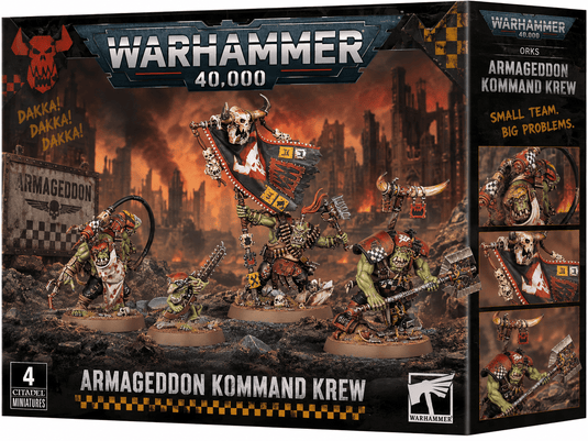 Games Workshop Armageddon Kommand Krew - Orks - Warhammer 40k - Cobbco