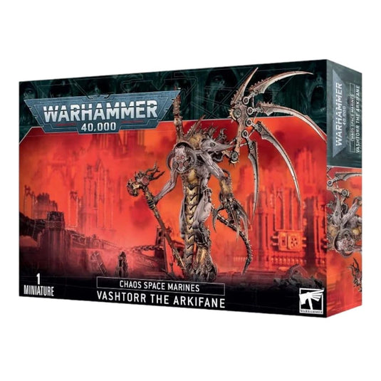 Games Workshop CHAOS SPACE MARINE: VASHTORR THE ARKIFANE 43-99 Warhammer 40K