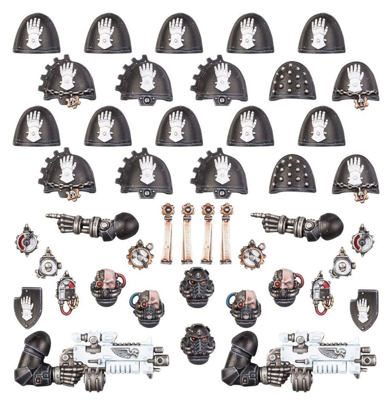 Load image into Gallery viewer, Games Workshop Iron Hands Primaris Upgrades and Transfers - Warhammer 40k - Cobbco
