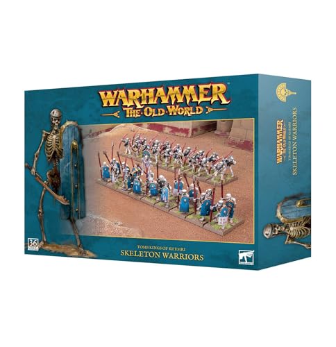 Load image into Gallery viewer, Games Workshop TOMB KINGS OF KHEMRI: SKELETON WARRIORS 07 - 09 - Old World - Cobbco
