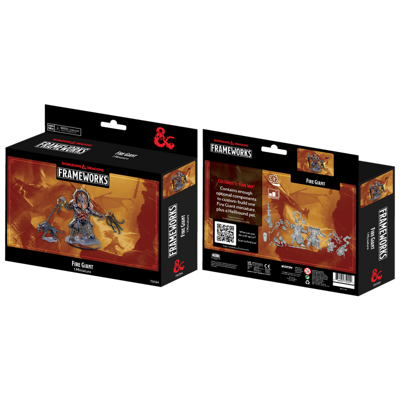 Load image into Gallery viewer, Dungeons &amp; Dragons Frameworks Fire Giant 75094

