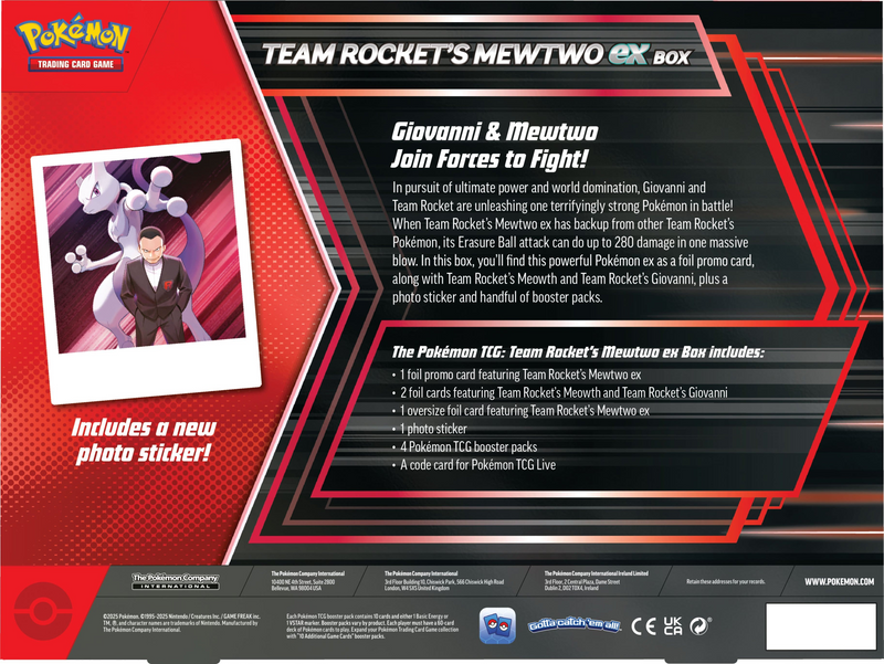 Load image into Gallery viewer, Pokemon TCG:Team Rocket`s Mewtwo Ex Box (Pre-Order)
