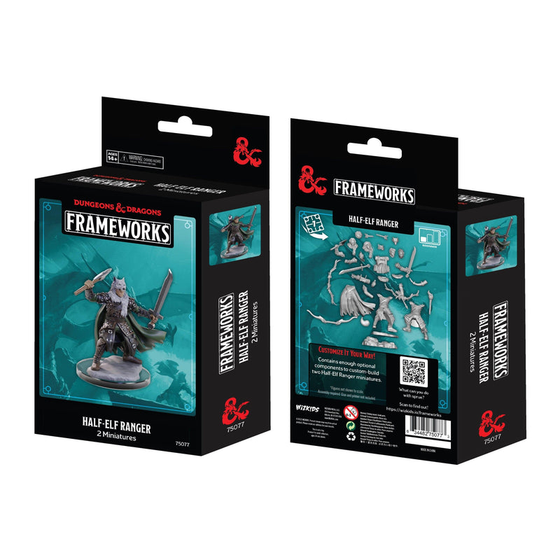Load image into Gallery viewer, Dungeons &amp; Dragons Frameworks: Half-Elf Ranger (Wave 2) 75077
