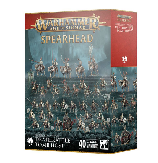Games Worskhop Spearhead: Soulblight Gravelords – Deathrattle Tomb Host Age of Sigmar