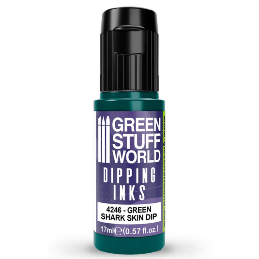 Green Stuff World Dipping ink (Contrast Paint) 17ml - Shark Skin 4246 - Cobbco