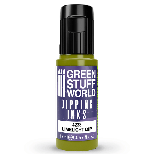 Green Stuff World Dipping ink (Contrast Paint) 17ml - Limelight 4233 - Cobbco
