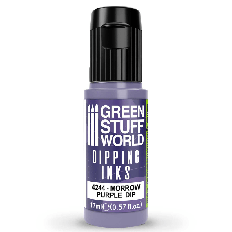 Load image into Gallery viewer, Green Stuff World Dipping ink (Contrast Paint) 17ml - Morrow Purple - Cobbco
