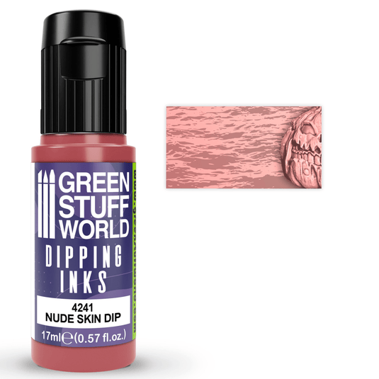 Green Stuff World Dipping ink (Contrast Paint) 17ml - Nude Skin 4241 - Cobbco