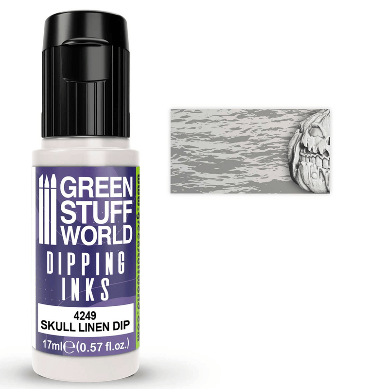 Load image into Gallery viewer, Green Stuff World Dipping ink (Contrast Paint) 17ml - Skull Linen 4249 - Cobbco
