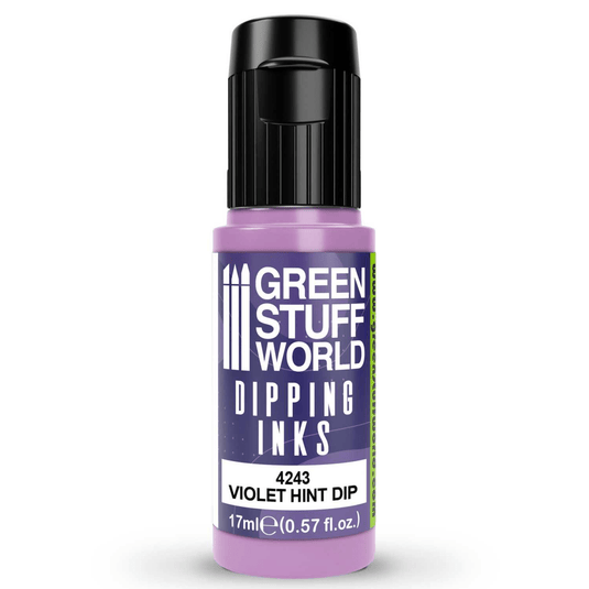 Green Stuff World Dipping ink (Contrast Paint) 17ml - Violet Hint 4243 - Cobbco
