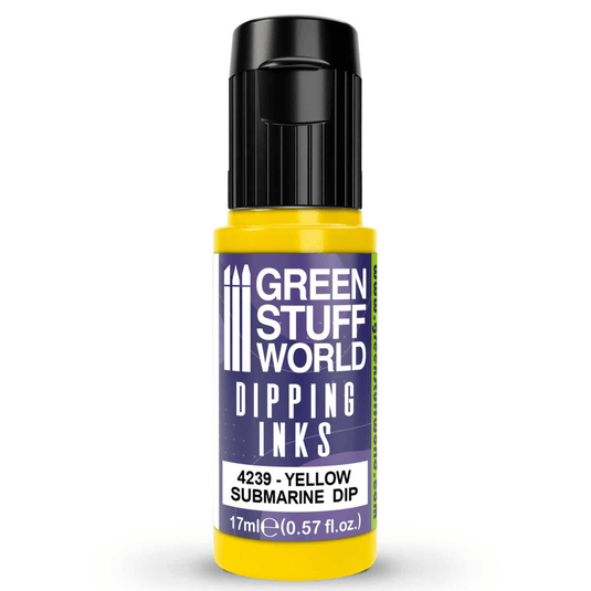 Green Stuff World Dipping ink (Contrast Paint) 17ml - Yellow Submarine 4239 - Cobbco