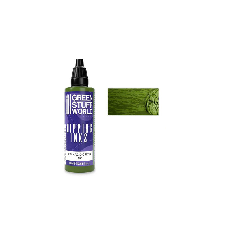 Load image into Gallery viewer, Dipping ink 60 ml - ACID GREEN DIP
