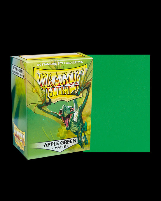 Arcane Tinmen AT-11018 Dragon Shield Card Sleeves Matte, Apple Green