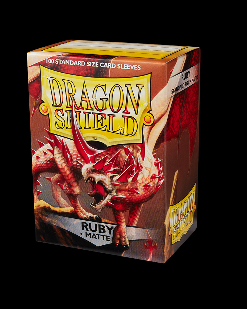 Load image into Gallery viewer, Arcane Tinmen AT-11037 Dragon Shield Card Sleeves Matte, Ruby
