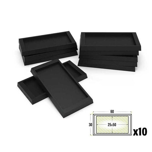 Green Stuff World for Models and Miniatures Plastic Base Adapter 25x50 to 30x60 12768 - Cobbco