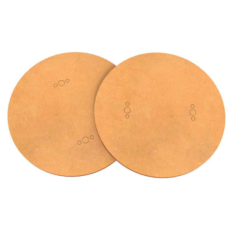 Load image into Gallery viewer, Green Stuff World 100mm Round MDF Bases
