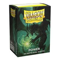 Load image into Gallery viewer, Dragon Shield Standard Matte Dual Sleeve - Power - Cobbco
