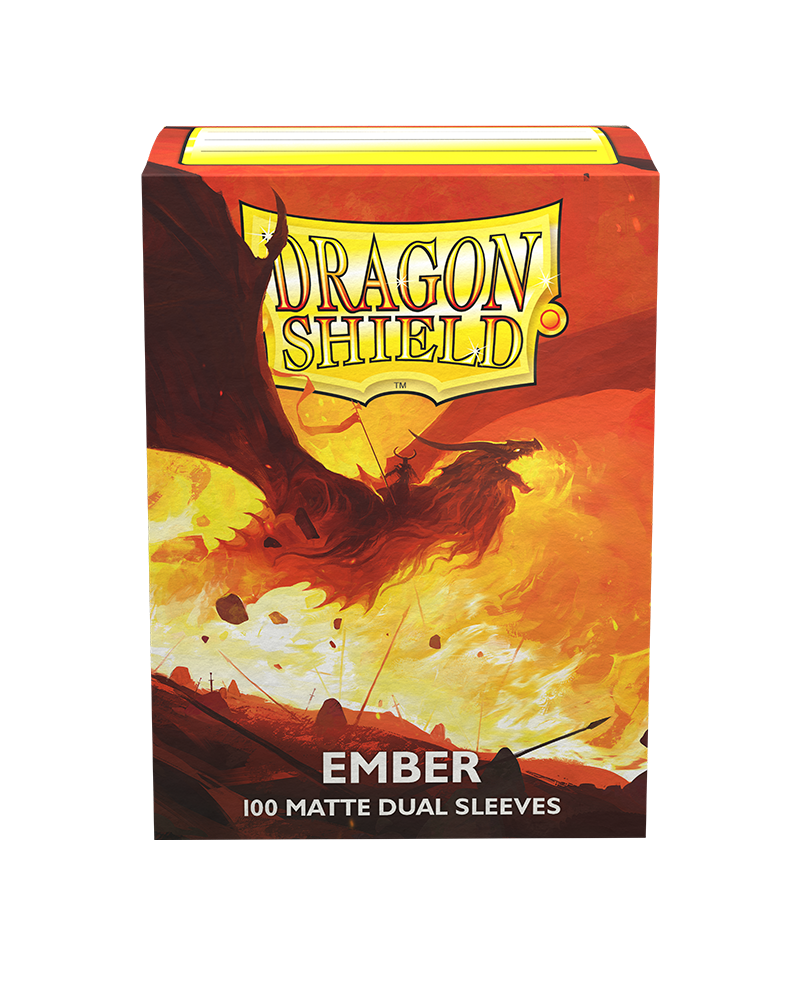 Load image into Gallery viewer, Dragon Shield:  Ember - Dual Matte Sleeves - Standard Size 15054
