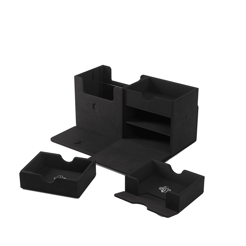 Load image into Gallery viewer, GameGenic The Academic 133+ XL Black Stealth Edition Deck Box - Cobbco
