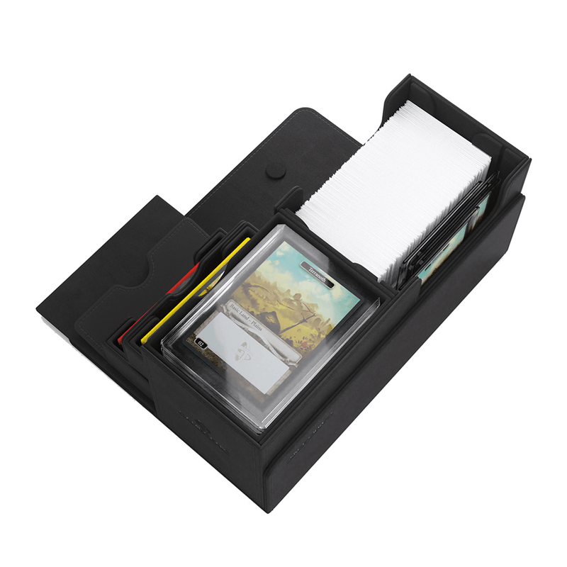 Load image into Gallery viewer, GameGenic The Academic 133+ XL Black Stealth Edition Deck Box - Cobbco
