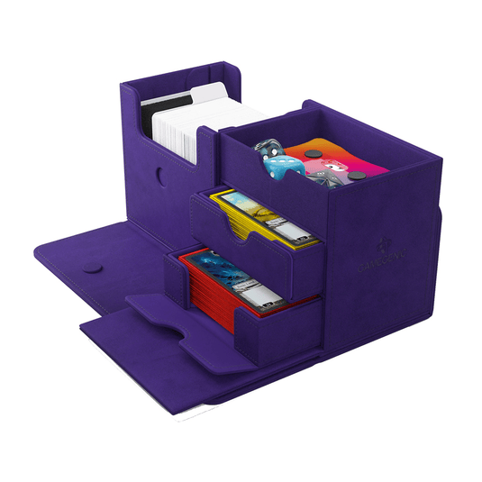 GameGenic The Academic 133+ XL Purple Stealth Edition Deck Box - Cobbco
