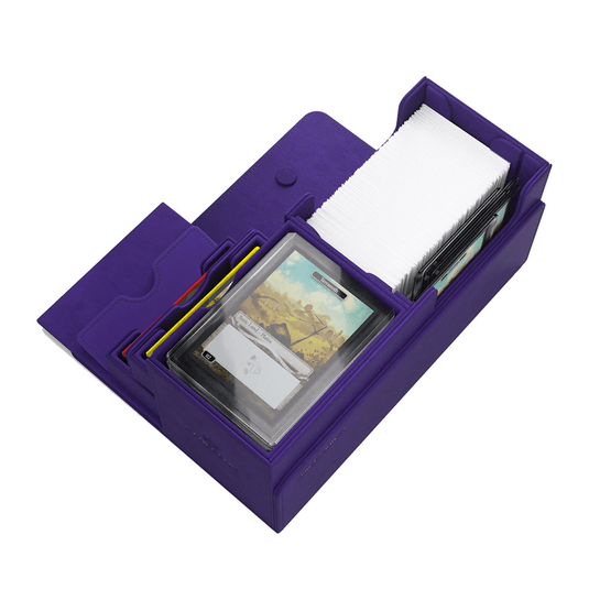 GameGenic The Academic 133+ XL Purple Stealth Edition Deck Box - Cobbco