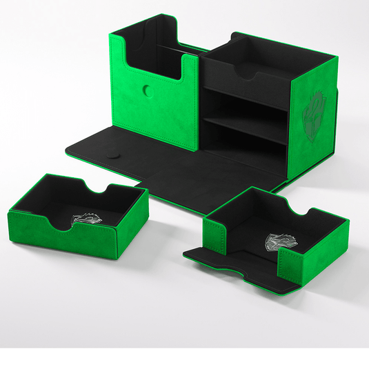 GameGenic The Academic 133+ XL Green / Black Deck Box - Cobbco