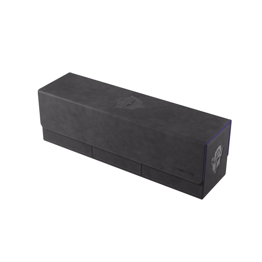 GameGenic The Academic 266+ XL Black - Purple Deck Box - Cobbco