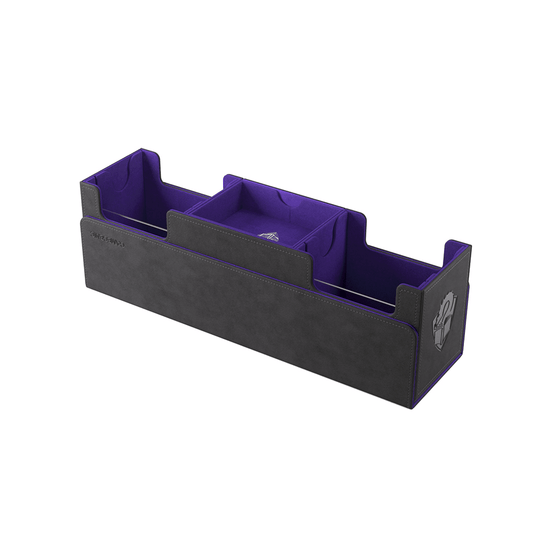 GameGenic The Academic 266+ XL Black - Purple Deck Box - Cobbco