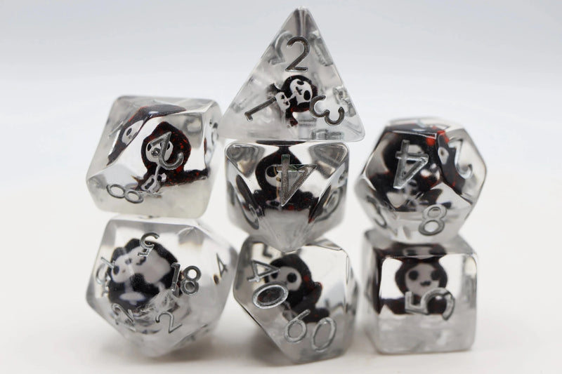 Load image into Gallery viewer, Foam Brain Games Grim Reaper RPG Dice Set FBG2386 - Cobbco
