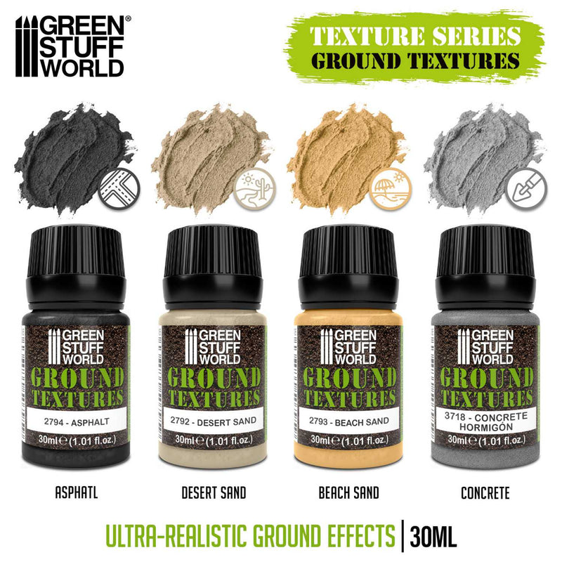 Load image into Gallery viewer, Green Stuff World Ground textures set 30ml for Modeling and Dioramas - Cobbco
