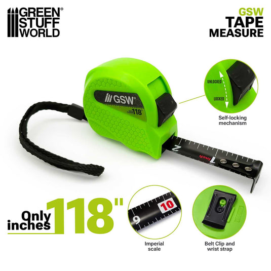 GSW Inch Tape Measure