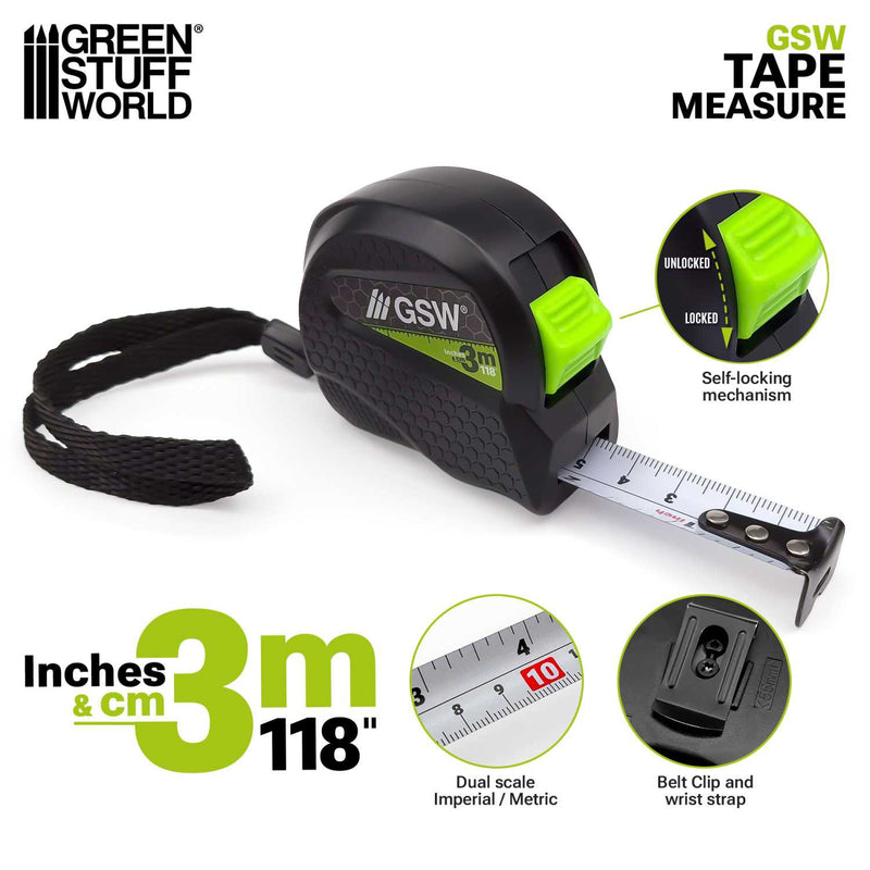 Load image into Gallery viewer, GSW Tape Measure – Centimeters and Inches
