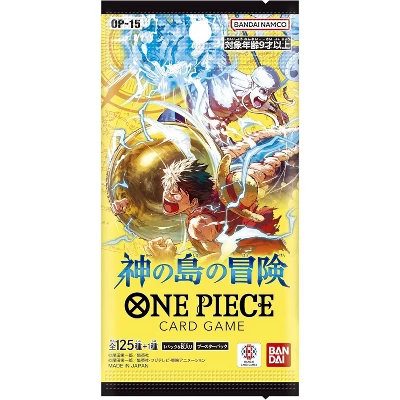 Adventure on Kami's Island - Sleeved Booster Pack - Adventure on Kami's Island (OP15) Japanese - Cobbco