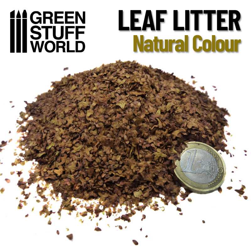 Load image into Gallery viewer, Green Stuff World for Models &amp; Miniatures Micro Leaves - Natural Leaf Litter 1262
