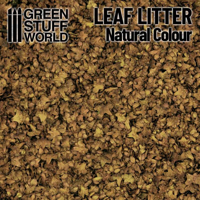 Load image into Gallery viewer, Green Stuff World for Models &amp; Miniatures Micro Leaves - Natural Leaf Litter 1262
