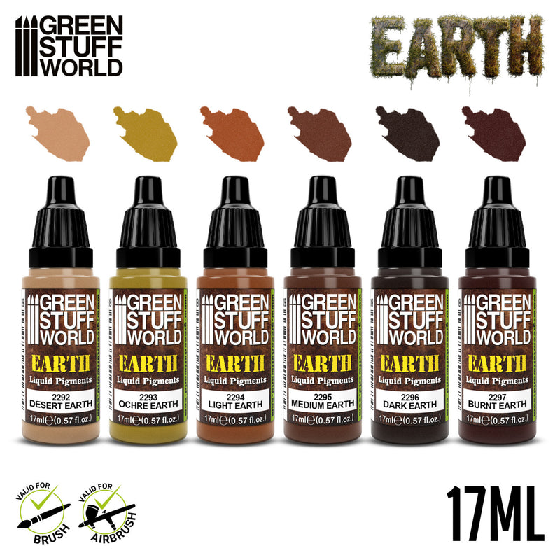 Load image into Gallery viewer, Liquid Pigments Set - Earth

