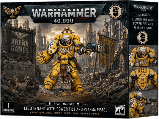 Games Workshop Space Marines: Lieutenant Warhammer 40k