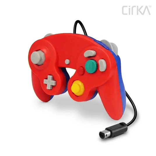 Hyperkin CirKa Wired Controller - Red / Blue for Nintendo Gamecube