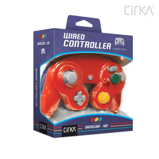 Hyperkin CirKa Wired Controller - Red / Blue for Nintendo Gamecube