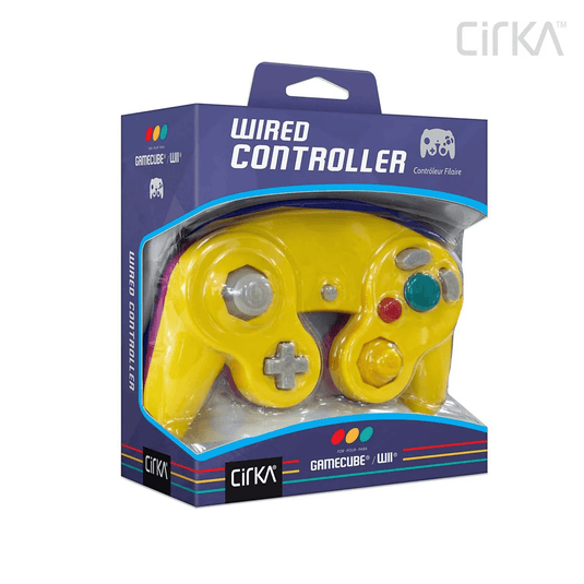 Hyperkin CirKa Wired Controller - Yellow / Purple for Nintendo Gamecube