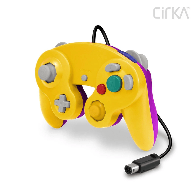 Load image into Gallery viewer, Hyperkin CirKa Wired Controller - Yellow / Purple for Nintendo Gamecube
