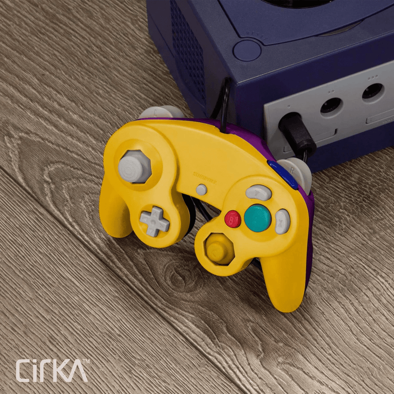 Load image into Gallery viewer, Hyperkin CirKa Wired Controller - Yellow / Purple for Nintendo Gamecube
