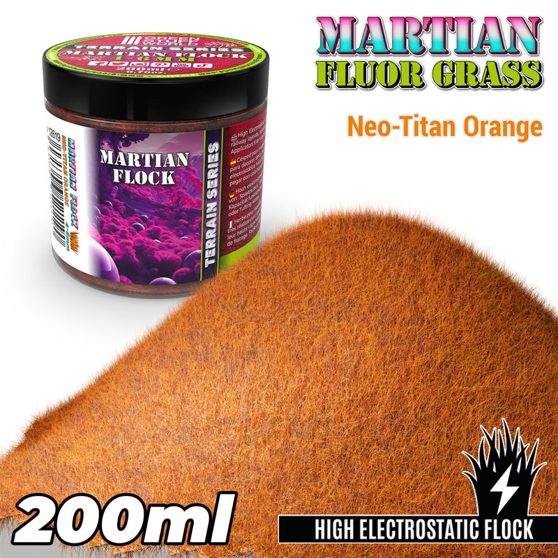 Load image into Gallery viewer, Martian Fluor Grass - Neo-titan Orange - 200ml
