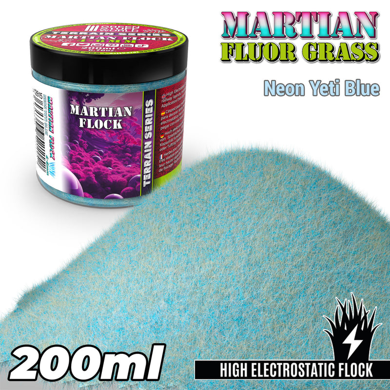 Load image into Gallery viewer, Martian Fluor Grass - Neon Yeti Blue - 200ml
