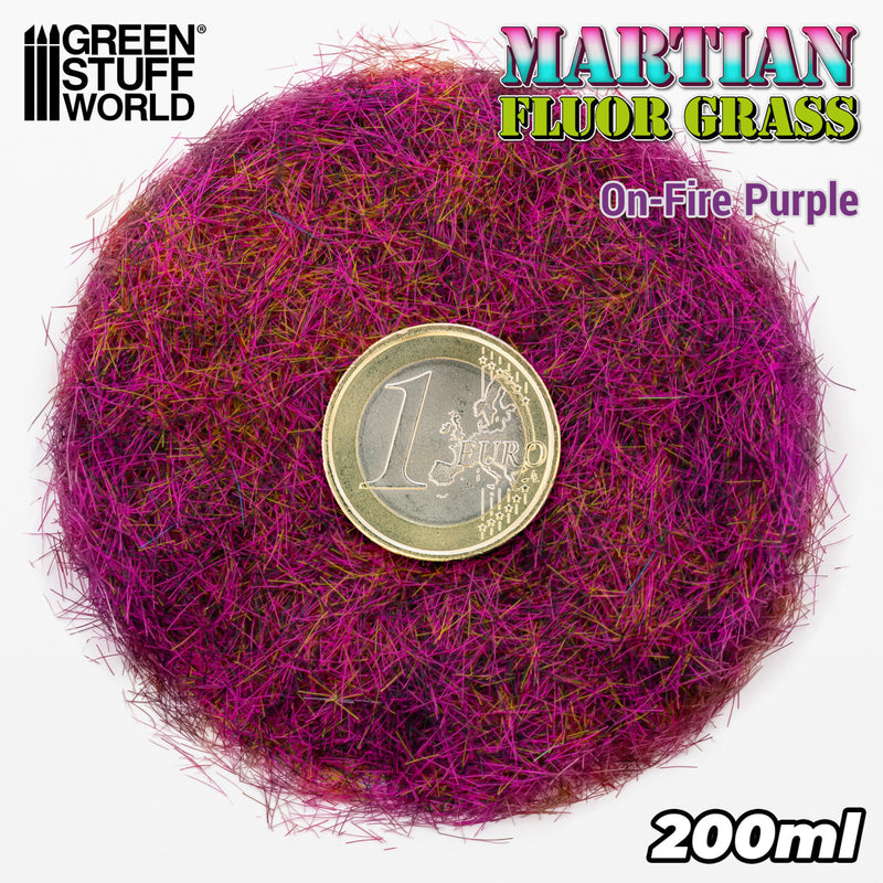 Load image into Gallery viewer, Martian Fluor Grass - On Fire Purple - 200ml
