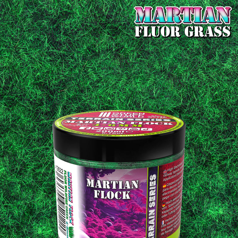 Load image into Gallery viewer, Martian Fluor Grass - Wildfire Green - 200ml
